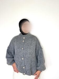 Gilets Mohair boutonnés