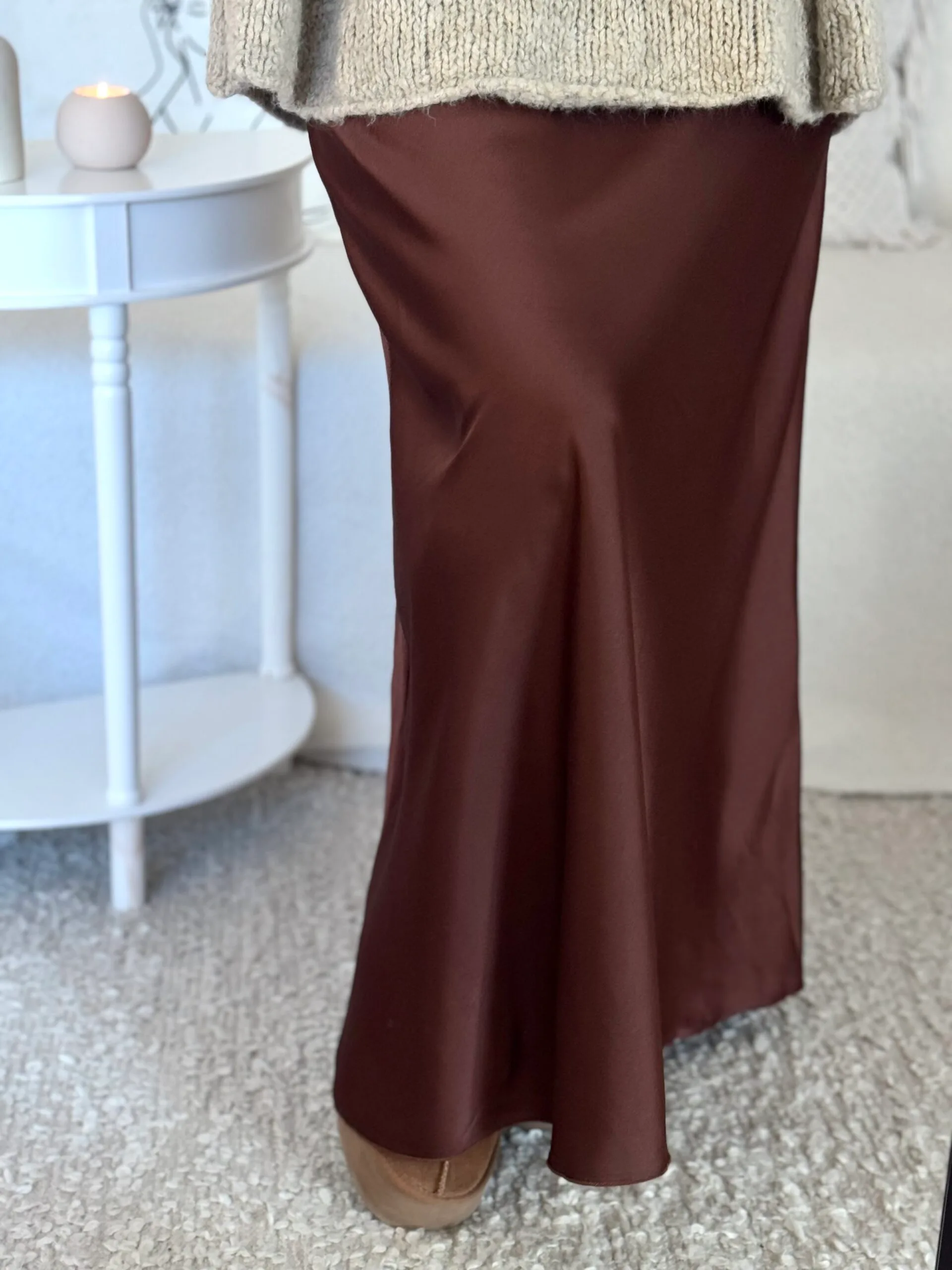 Jupe longue satinée – Image 5