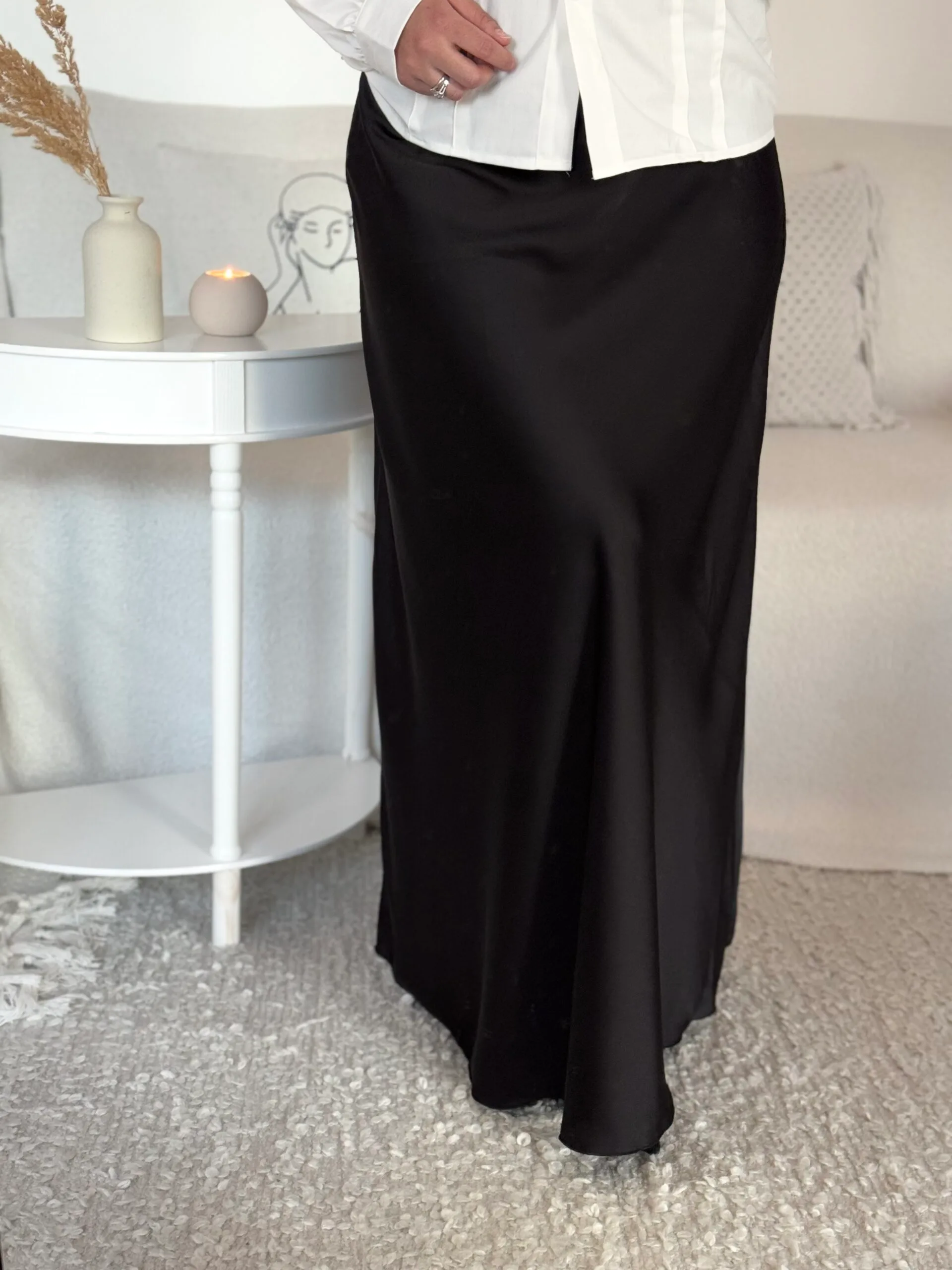 Jupe longue satinée – Image 7